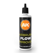 AK11510 AK Interactive Средство для улучшения текучести акриловых красок для аэрографа / Airbrush Flow Improver for Acrylics – 100ml