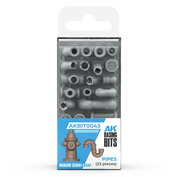 AKBIT0043 AK Interactive 3D-печать BASING BITS Трубы / Pipes