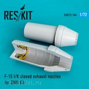 RSU72-0104 RESKIT 1/72 Закрытые сопла для F-15 (I/K) (GWH)