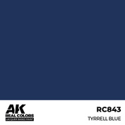 RC843 AK Interactive Лаковая краска Синий Тиррелл / Tyrrell Blue