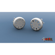 RS72035 Э.В.М. 1/72 Облицовка капfromа для И-16 (с воздухозаборником) и выхлопные пат$ки