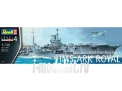 05149 Revell 1/720 aircraft Carrier of the Royal Navy of great Britain and destroyer type 