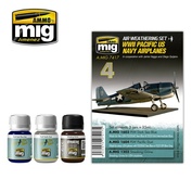 AMIG7417 Ammo Mig WWII Pacific US Navy Airplanes