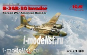 48281 ICM 1/48 B-26B-50 Invader, Korean War American Bomber (100% new molds)