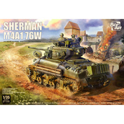 BT-046 Border Model 1/35 Американский танк Sherman M4A1 76W