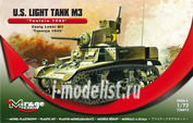 726073 Mirage Hobby 1/72 U.S. Light Tank M3 