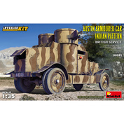 39021 MiniArt 1/35 AUSTIN armored car with interior. British troops in India