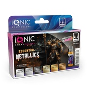 IONIC-0511 Ammo Mig Набор красок IONIC Необходимые металлики / Essential Metallics Set