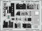 33230 Eduard 1/32 Фототравление для F-4J интерьер