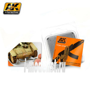 AK229 AK Interactive RUSTY TOW CHAIN SMALL (Thin rusted tow chain)