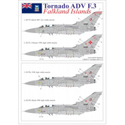 UR72127 Sunrise 1/72 Decals for Tornado ADV F.3 Falkland Islands