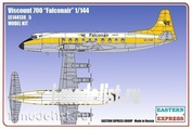 144138-5 Восточный экспресс 1/144 Гражданский авиалайнер Viscount 700 FalconeAie