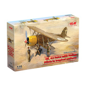 32025 ICM 1/32 CR. 42 with Italian pilots in tropical uniforms