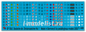 ep 1063 Peddinghaus-decals 1/48 Decal german divison marks misc. Units No 1