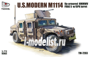 TM7203 T-Model 1/72 U.S.HMMWV M1114 FRAG5 w/GPK Turret