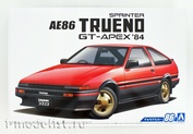 05969 Aoshima 1/24 Toyota Sprinter Trueno AE86 GT-APEX 84