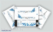 738MAX-002 Ascensio 1/144 Scales the Decal on the plane Boeng 737-8 MAX (SCAT (New Style))