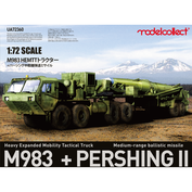 UA72360 Modelcollect 1/72 Тягач USA M983 Hemtt c пусковой установкой Pershing II