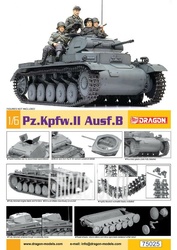 75025 Dragon 1/6 Танк Pz.Kpfw.II Ausf.B