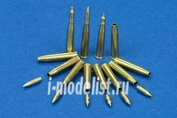 48P11 RB model 1/48 Metal projectiles 76.2 mm OQF 17 pounder 3 x armour-piercing 3 x high-explosive 3 x armour-piercing discarding sabot 12 x cartridges