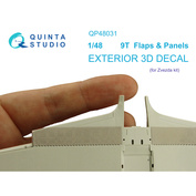 QP48031 Quinta Studio 1/48 Щитки и панели для Я-9Т (Звезда)