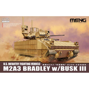 72-005 Meng 1/72 Американская боевая машина пехfromы M2A3 Bradley с BUSK III