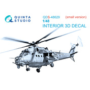QDS-48629 Quinta Studio 1/48 3D Декаль интерьера кабины Mu-35 (Трубач) (малая версия)