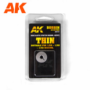 AK9137 AK Interactive Тонкая эластичная такелажная катушка (подходит для масштабов 1:35, 1:32, 1:48)