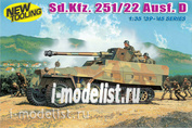 6248 Dragon 1/35 SD Armoured Personnel Carrier.Kfz. 251/22 Ausf. D