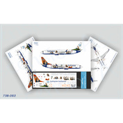 738-083 Ascensio 1/144 Декаль на самолет 737-800, SunExpress (Peter)