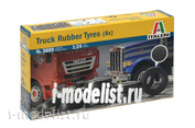 3889 Italeri 1/24 Truck Rubber Tyres