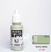 70885 Vallejo Краска акриловая `Model Color`  Зеленый пастельный / Pastel Green