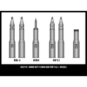 B35119 Miniarm 1/35 Set of shells and shells for t-62 tank (incl. decal)