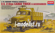13402 Academy 1/72 U.S. 2,5 ton Cargo Truck and accessories