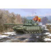 09610 I-Modeler Glue Liquid Plus Gift Trumpeter 1/35 Russian 72B3 Battle Tank with 4S24 ERA and Lattice Armor