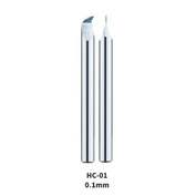 HC-01 DSPIAE  Нажимное лезвие закруглённое из вольфрамовой стали, 0.1 мм