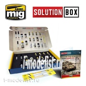 AMIG7703 Ammo Mig WWII GERMAN LATE SOLUTION BOX / Набор для немецких автомобилей конца ВМВ