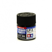 82105 Tamiya LP-5 Semi Gloss Black (Black semi-gloss) Lacquer paint