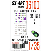 36100 SX-Art 1/35 Имитация смотровых приборов Challenger 2 (Трубач)