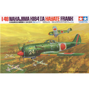 61013 Tamiya 1/48 Японский истребитель Nakajima Ki-84-IA Hayate (Frank)