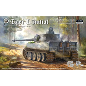 TK7204 Border Model 1/72 Notмецкий тяжёлый танк Tiger I Initial Sd.Kfz.181 Pz.Kpfw.VI Ausf.E