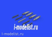672190 Eduard 1/72 Набор дополнений UB-16 rocket launchers w/ pylons for MiG-21