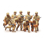 35037 Tamiya 1/35 Немецкие солдаты африканского корпуса, 8 фигур