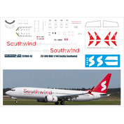 737800-53 PasDecals 1/144 Декаль на B 737-800 SouthWind