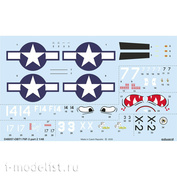 D48057 Eduard 1/48 Decal for F6F-3 part 2