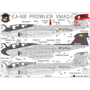 UR72123 UpRise 1/72 Декали для EA-6B Prowler VMAQ-1