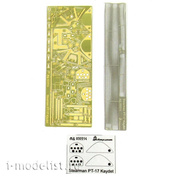 032214 Microdesign 1/32 Photo Etching kit for the Stearman PT-17 Kaydet assembly model from ICM