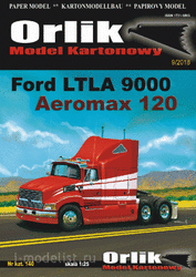 Orlik 140 Orlik Paper model FORD LTLA 9000 Aeromax 120