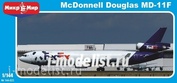144-023 Microworld 1/144 MD-11 Freighter