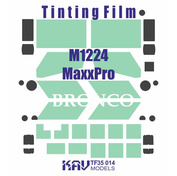 TF35 014 KAV models 1/35 Tinting film for M1224 Max Pro MRAP (Bronco)